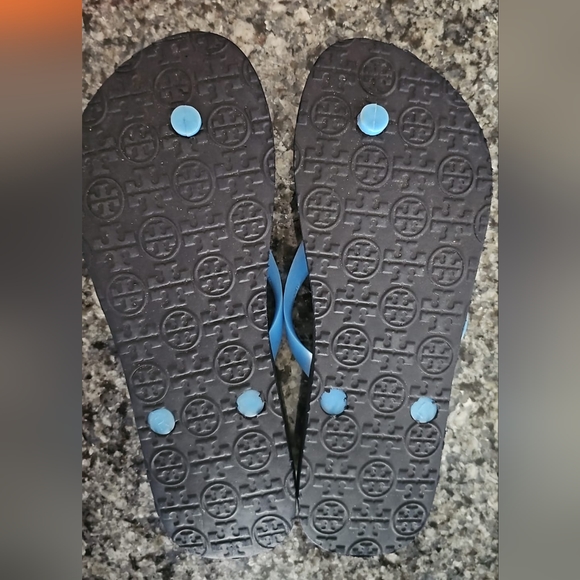 Tory Burch, Floral flip-flops  size 7 - Picture 2 of 3